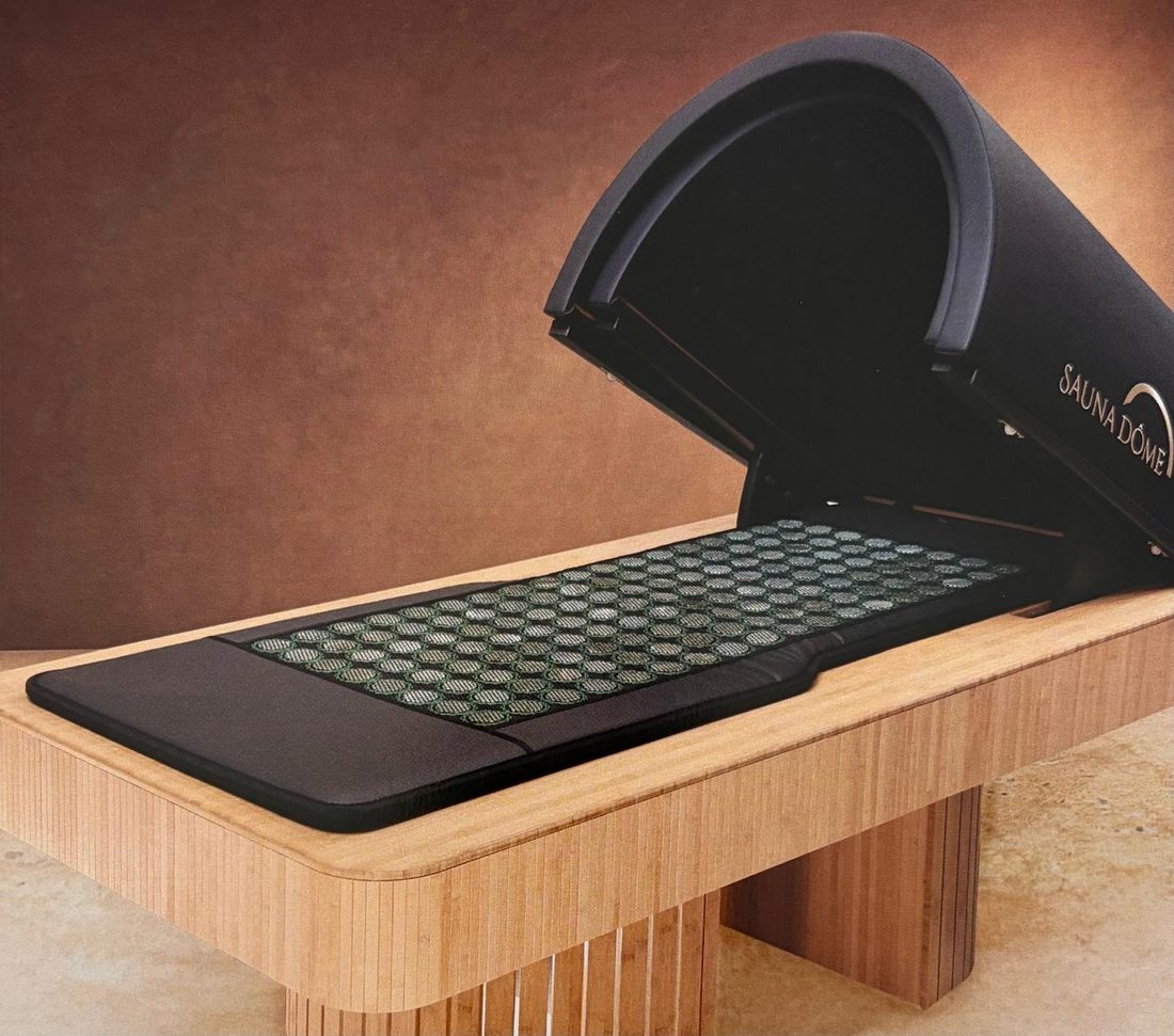 Sauna Dôme à infrarouges longs, technologie de relaxation du cabinet LUXOWAVE